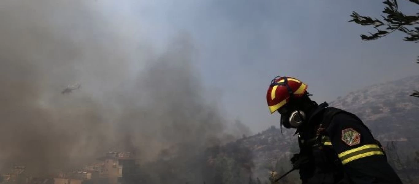 Λέσβος: Εσβησε η φωτιά ανάμεσα στα χωριά Σκαλοχώρι και Βατούσα